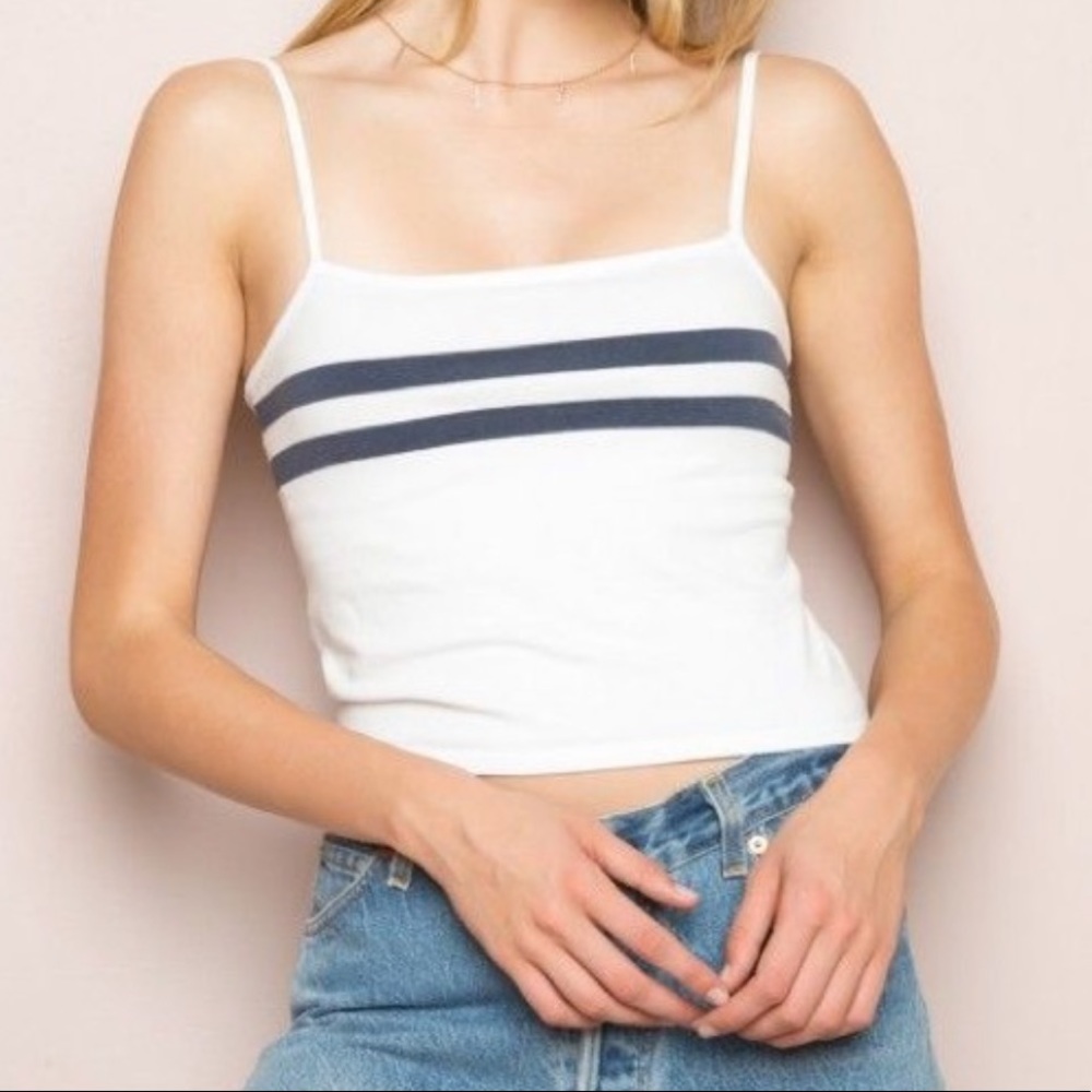 Brandy Melville Double Stripe Tank